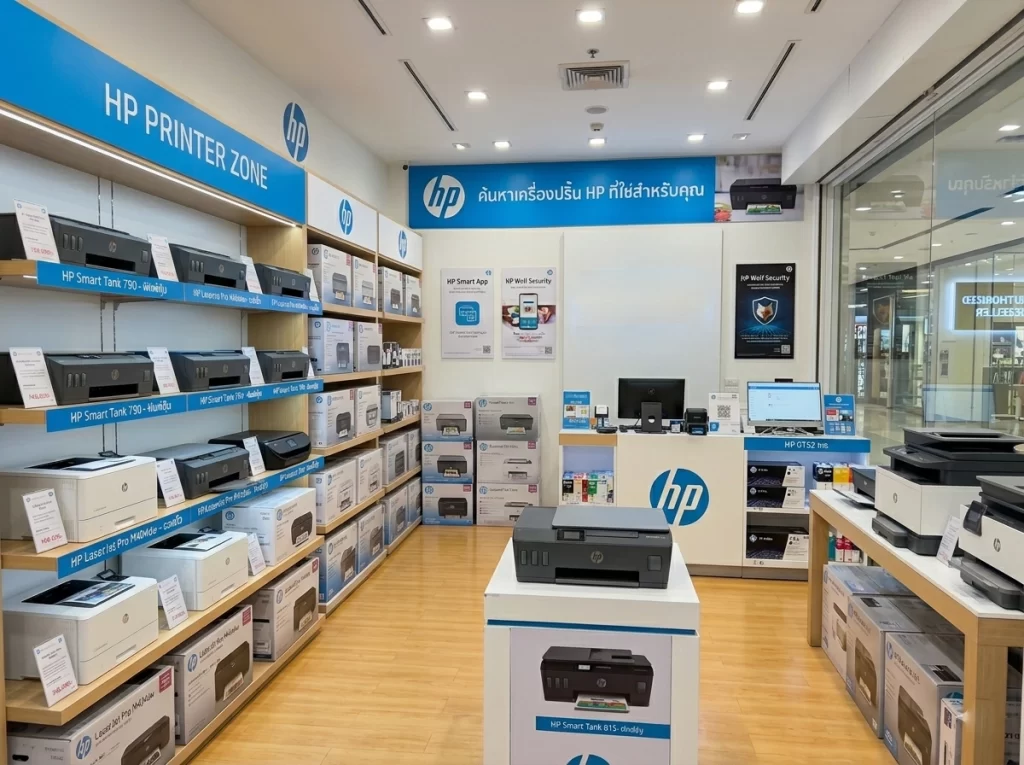 ร้านค้าจำหน่ายเครื่องปริ้นเตอร์ HP