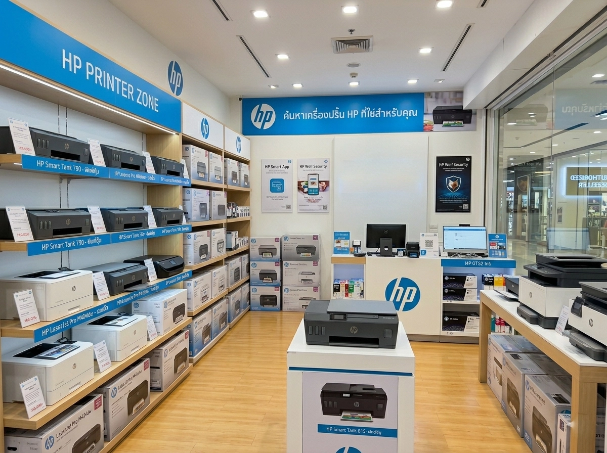 ร้านค้าจำหน่ายเครื่องปริ้นเตอร์ HP