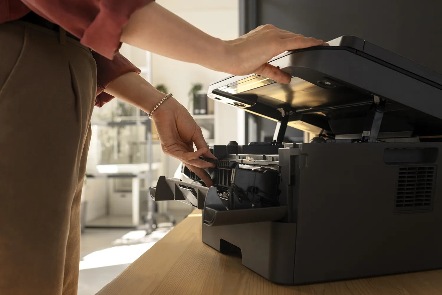 The printer isn't working
